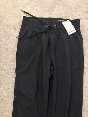 Quince Black Joggers